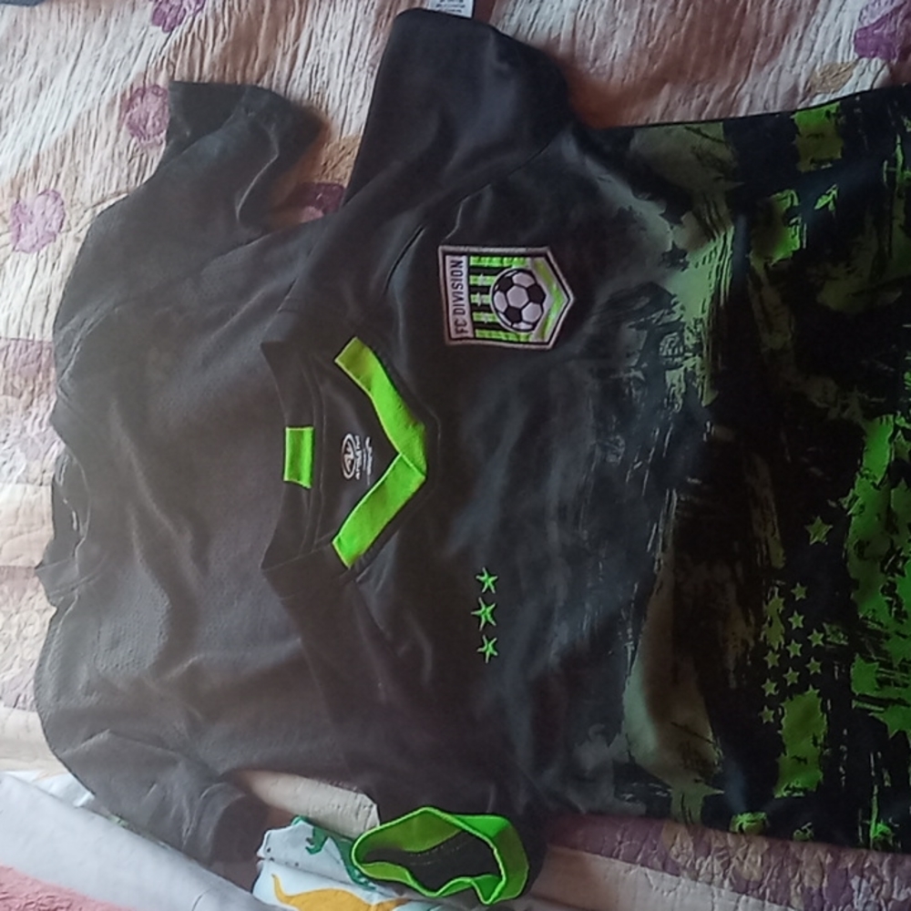 Boys dry fit shirts.